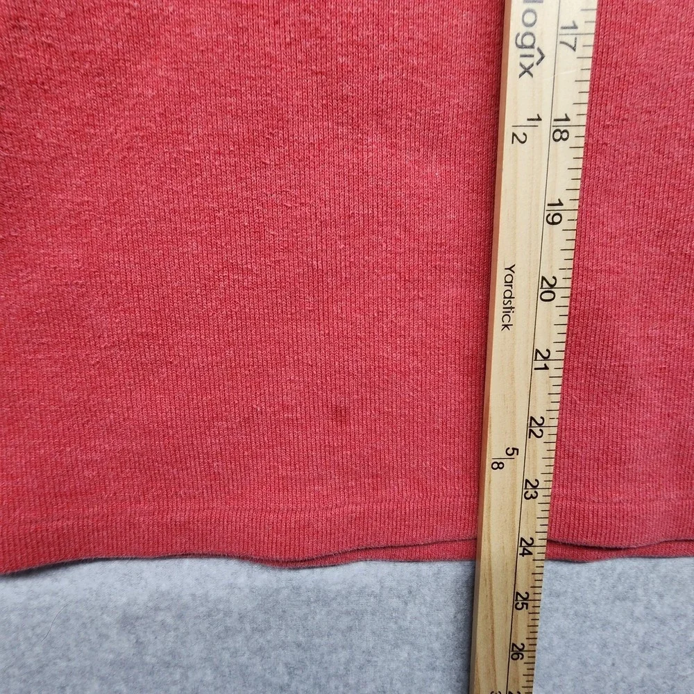 Polo Ralph Lauren Quarter Zip Pullover Sweater Mens XL Red Cotton Knit Pony